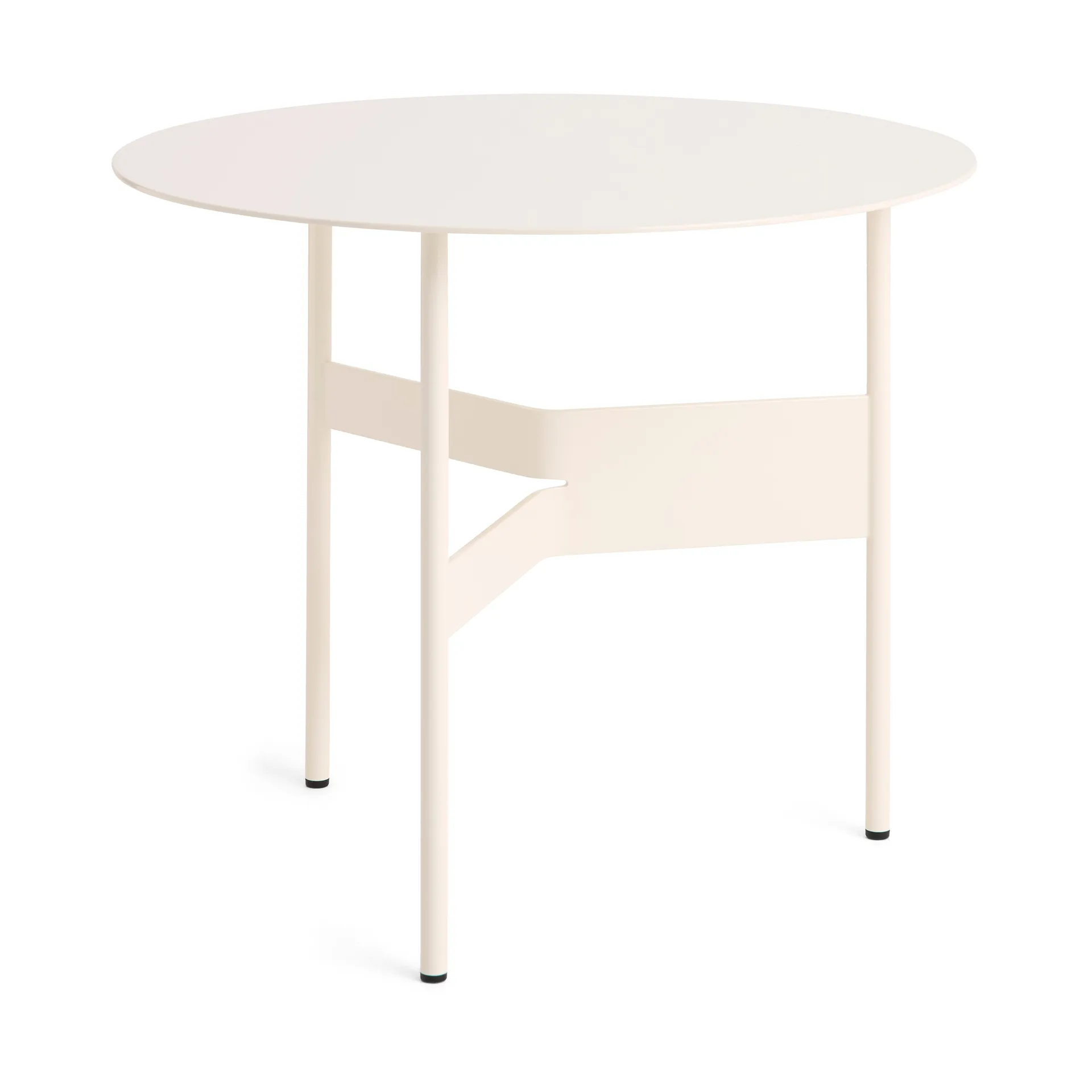 Mesa auxiliar Shim coffee table Ø54 cm, Eggshell HAY