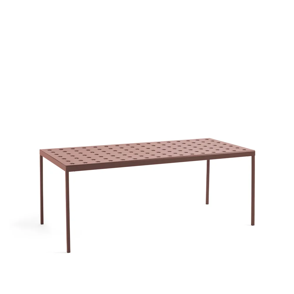 Mesa Balcony, iron red, 190 cm HAY
