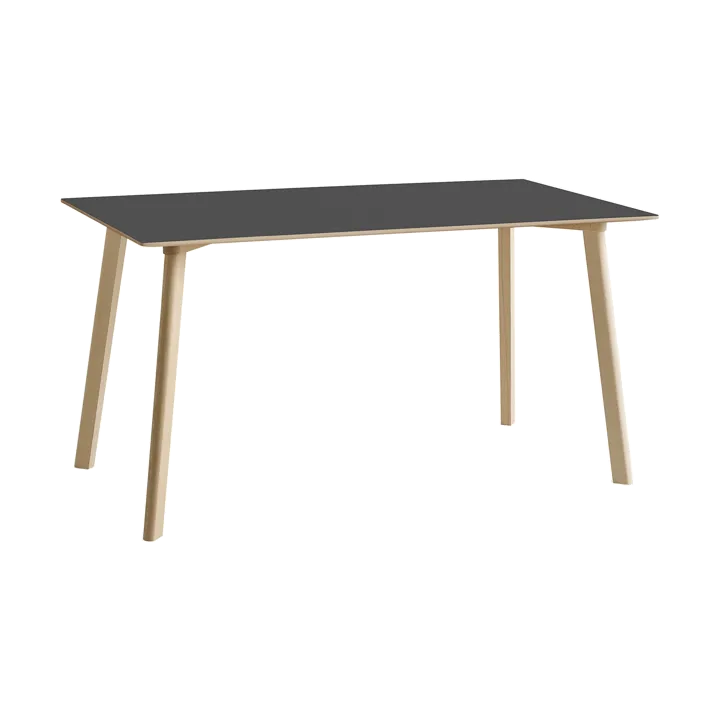 Mesa CPH210 Deux 2.0, 75×140 cm - Stone grey-haya sin tratar - HAY