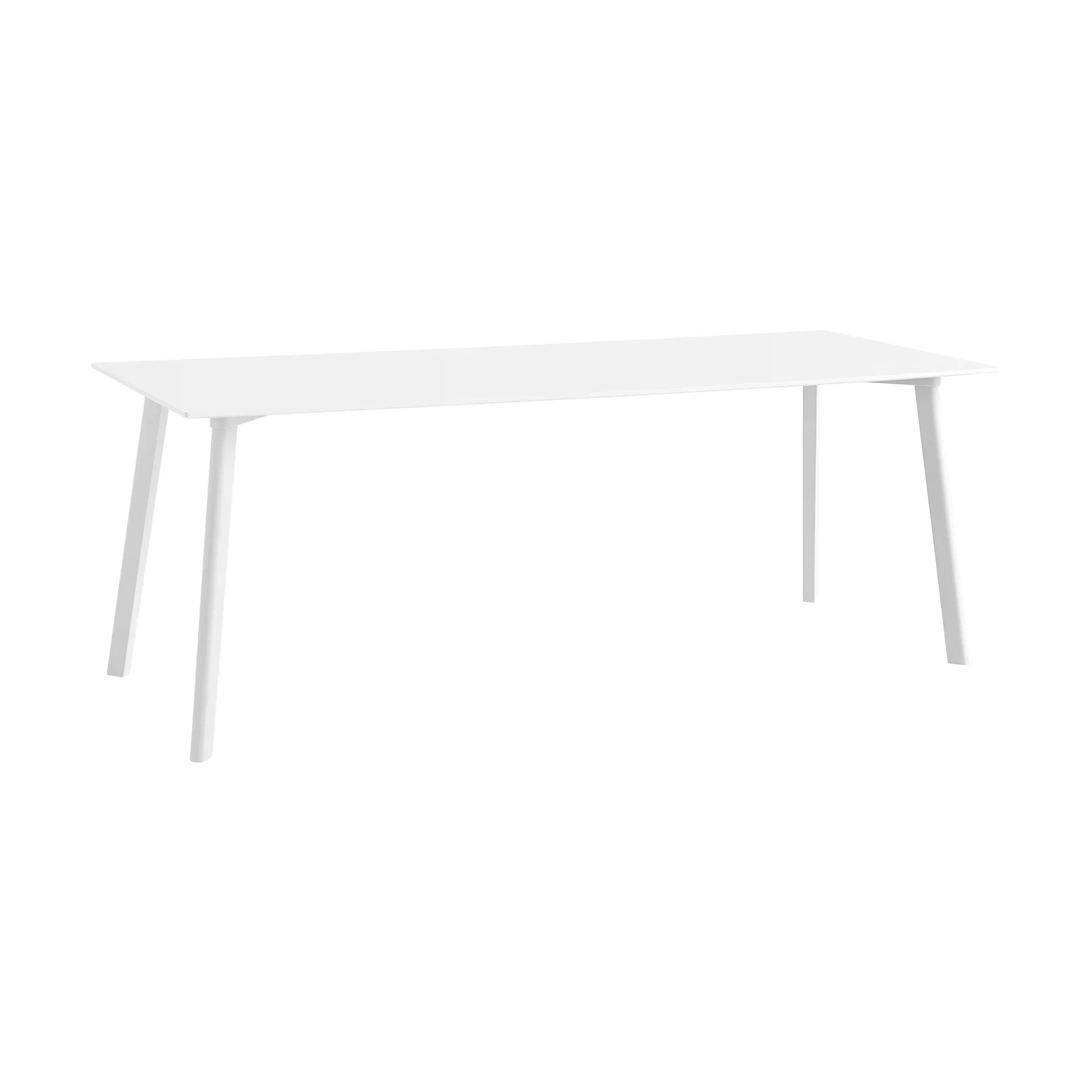 Mesa CPH210 Deux 2.0, 75x200 cm, Pearl white al agua-haya HAY