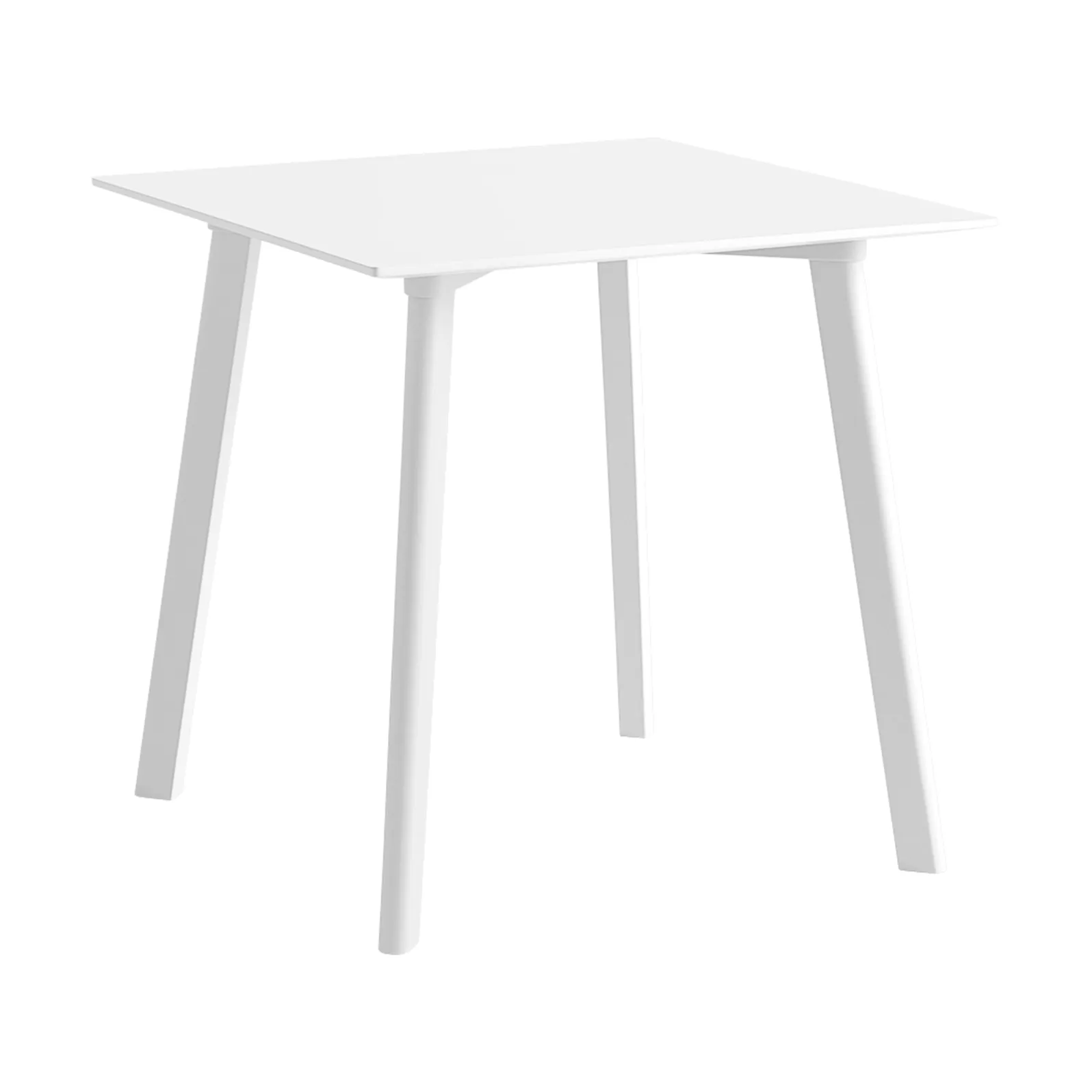 Mesa CPH210 Deux 2.0, 75x75 cm, Pearl white al agua-haya HAY
