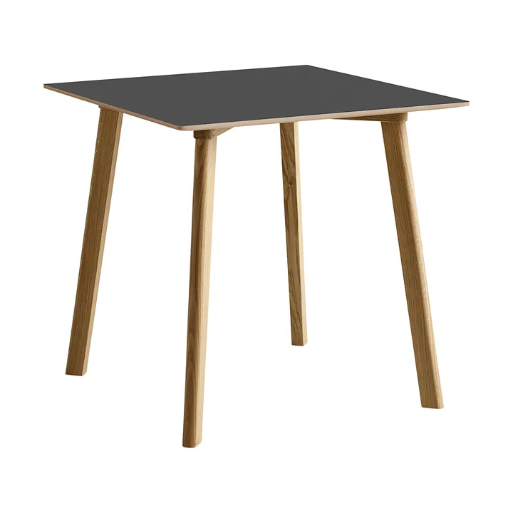 Mesa CPH210 Deux 2.0, 75x75 cm - Stone grey-roble lacado - HAY