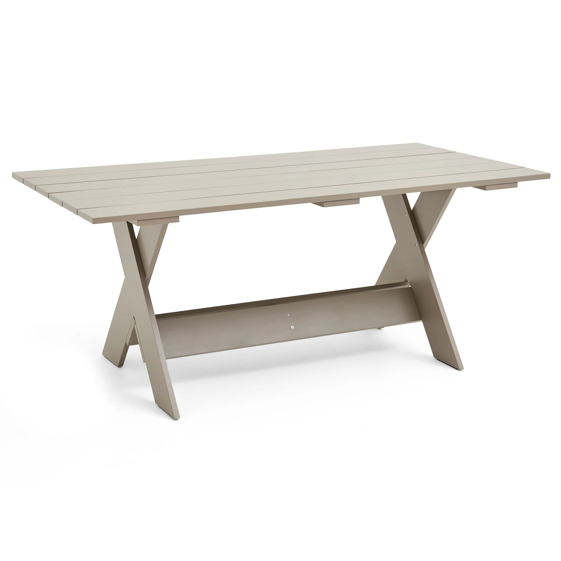 Mesa Crate Dining Table 180 x 89,5 cm en pino lacado, Niebla de Londres HAY