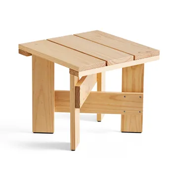 Mesa Crate Low Table 45x45x40 cm pino lacado - Pino lacado con barniz al agua - HAY