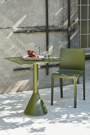 Mesa cuadrada de café 65x65 cm Palissade Cone   - Olive - HAY