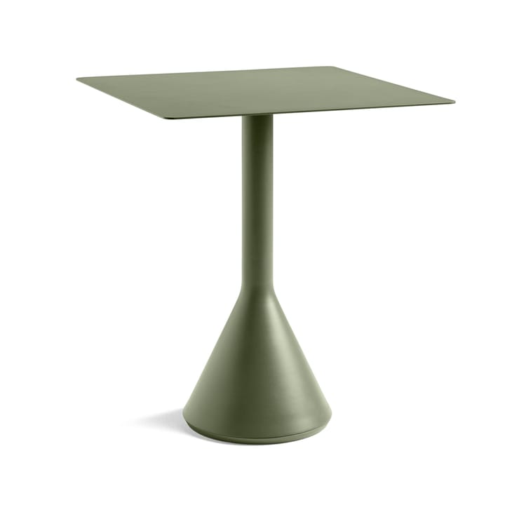 Mesa cuadrada de café 65x65 cm Palissade Cone   - Olive - HAY
