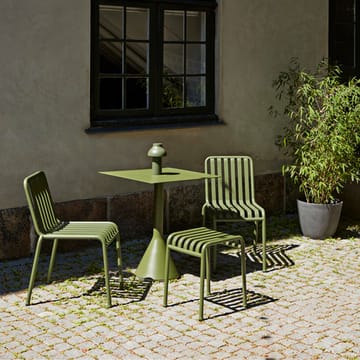 Mesa cuadrada de café 65x65 cm Palissade Cone   - Olive - HAY
