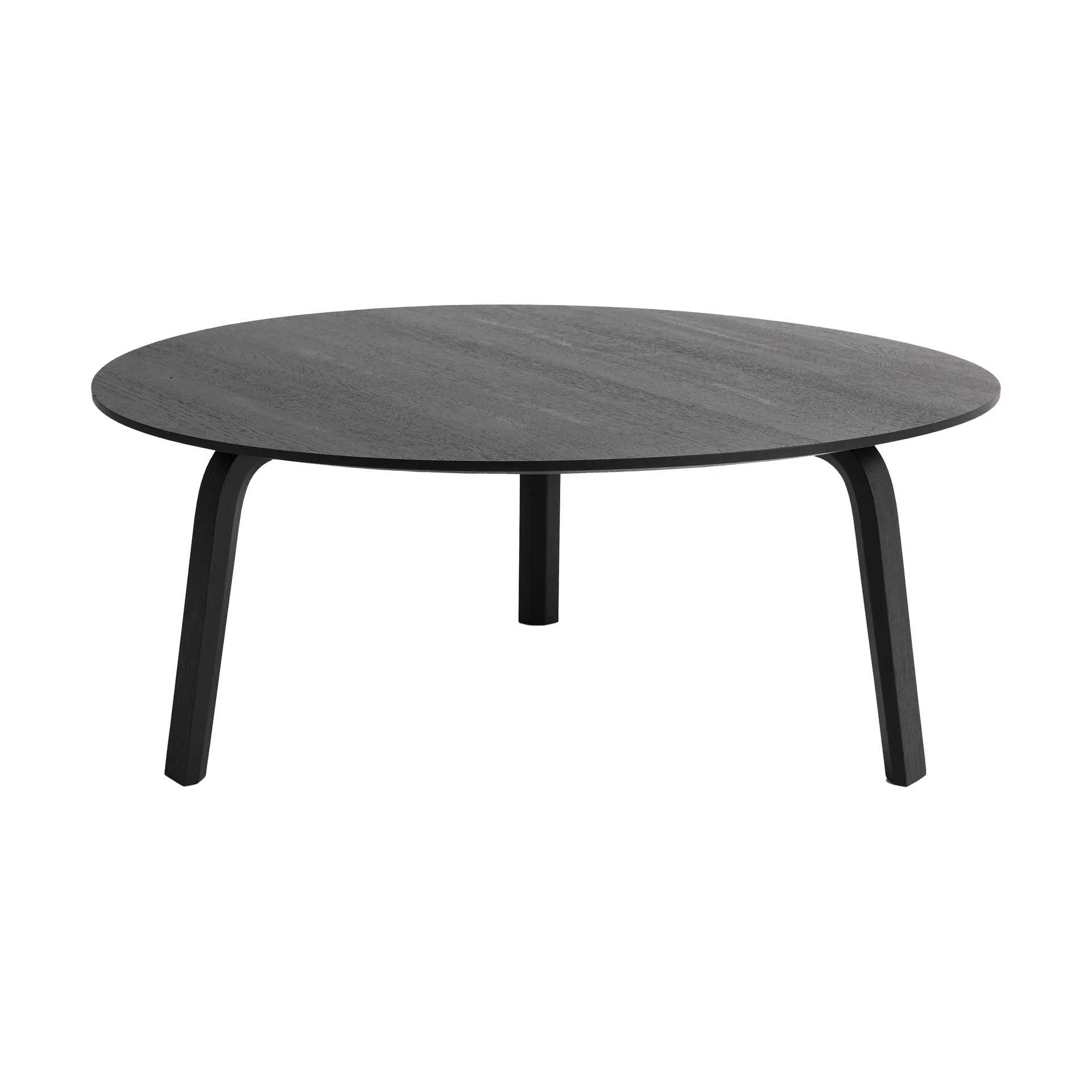 Mesa de centro Bella, Black, Ø80×32 cm HAY