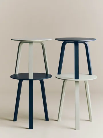 Mesa de centro Bella - Blue charcoal, Ø45 × 49 cm - HAY