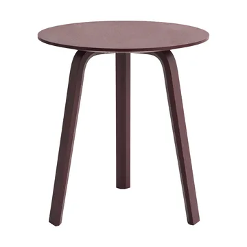 Mesa de centro Bella - Dark bordeaux, Ø45 × 49 cm - HAY