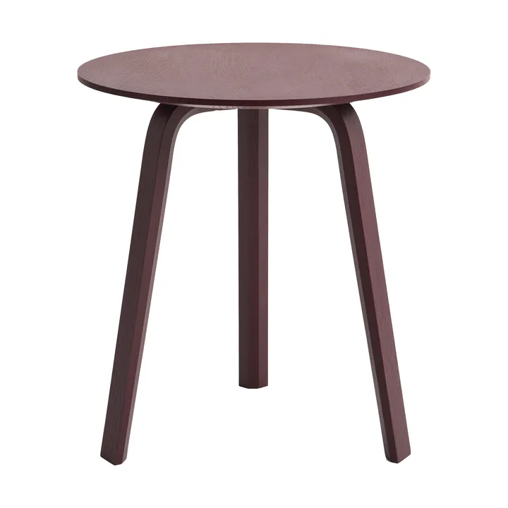 Mesa de centro Bella - Dark bordeaux, Ø45 × 49 cm - HAY