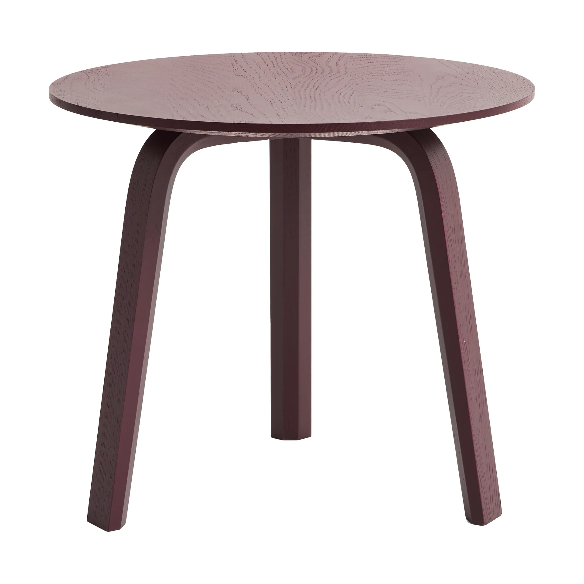 Mesa de centro Bella, Dark bordeaux, Ø45×39 cm HAY