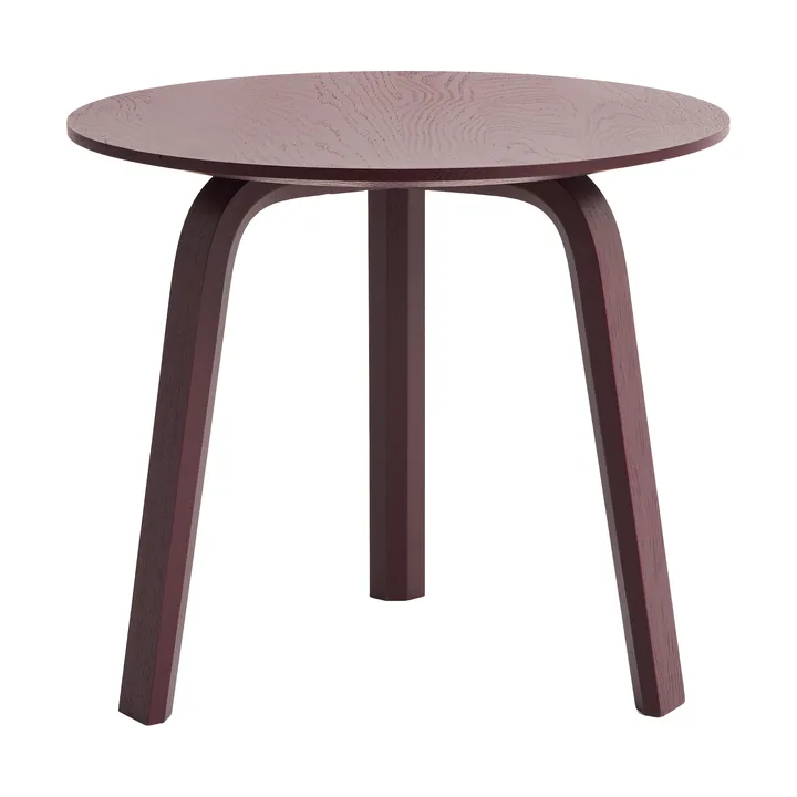 Mesa de centro Bella - Dark bordeaux, Ø45×39 cm - HAY