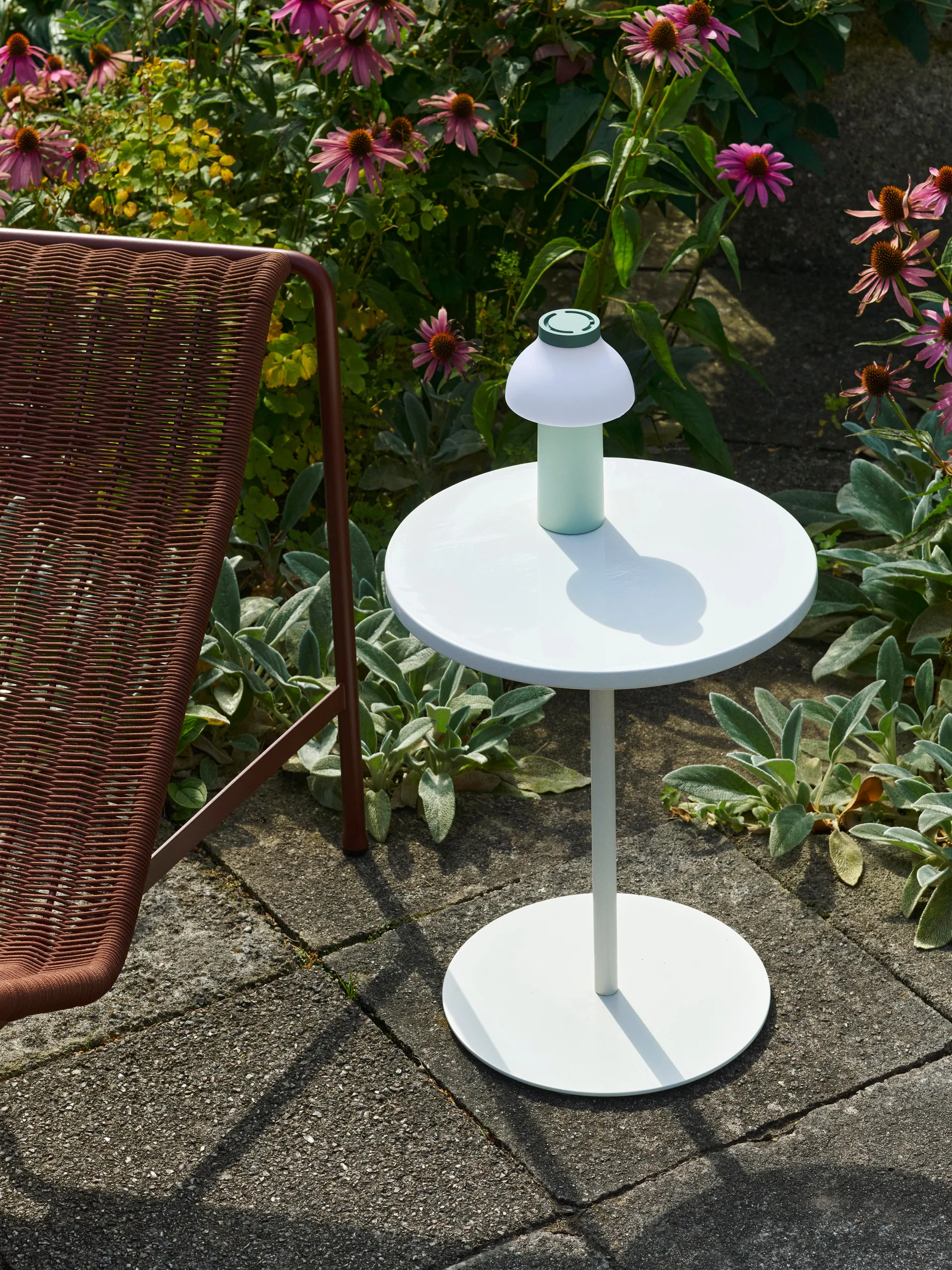 Mesa de centro Pyro Ø45 cm, Eggshell-cream white HAY