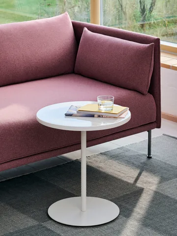 Mesa de centro Pyro Ø45 cm - Eggshell-cream white - HAY