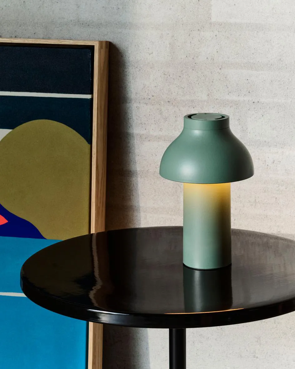 Mesa de centro Pyro Ø45 cm, Negro-negro HAY