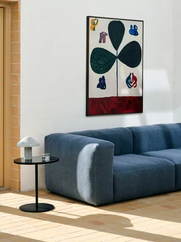 Mesa de centro Pyro Ø45 cm - Negro-negro - HAY