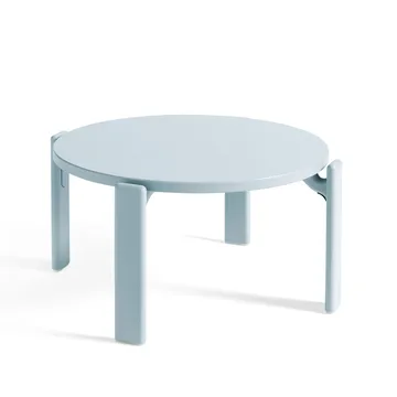 Mesa de centro Rey Ø66,5x32 cm - azul pizarra - HAY