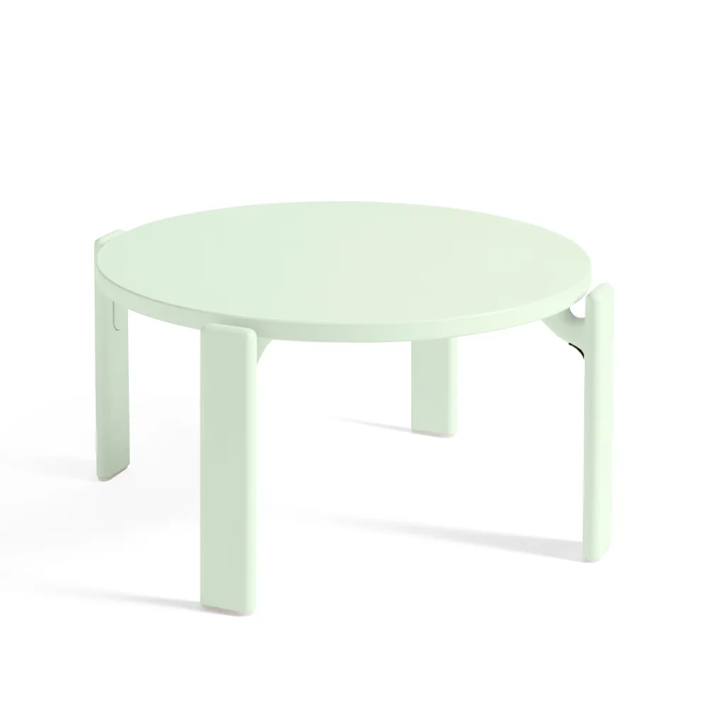 Mesa de centro Rey Ø66,5x32 cm, menta suave HAY