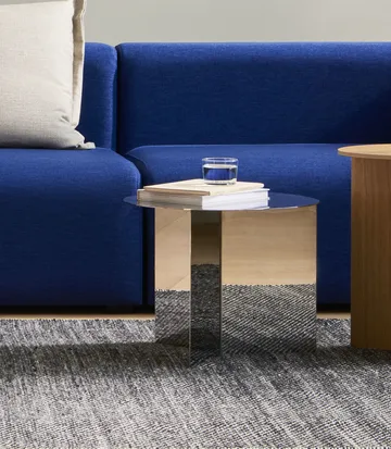 Mesa de centro Slit - Polished stainless steel - HAY