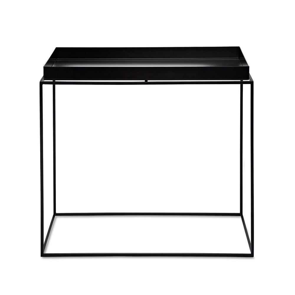 HAY Mesa de centro Tray Table Black, large | Decoración & Diseño Nórdico | Mesas de centro | Negro