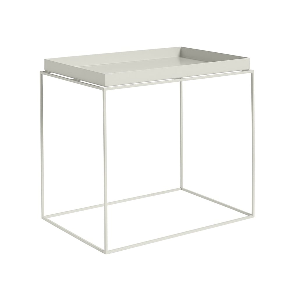 HAY Mesa de centro Tray Table Warm grey, large | Decoración & Diseño Nórdico | Mesas de centro | Gris