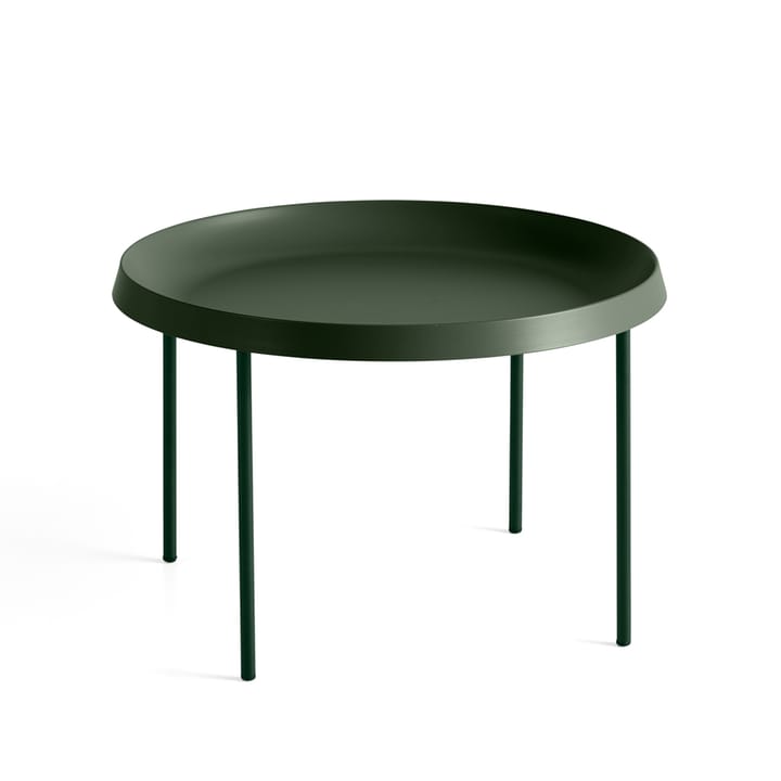 Mesa de centro Tulou, Dark moss, Ø55 cm HAY