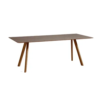 Mesa de comedor CPH30 2.0, 90x200 cm - Nogal lacado - HAY