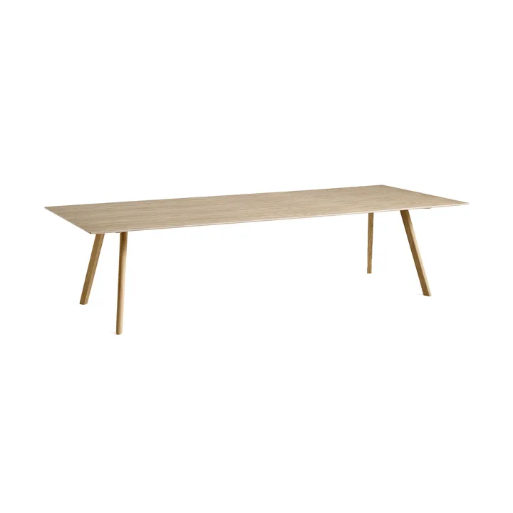 Mesa de comedor CPH30 2.0, 90x300 cm - Roble lacado-roble chapado - HAY