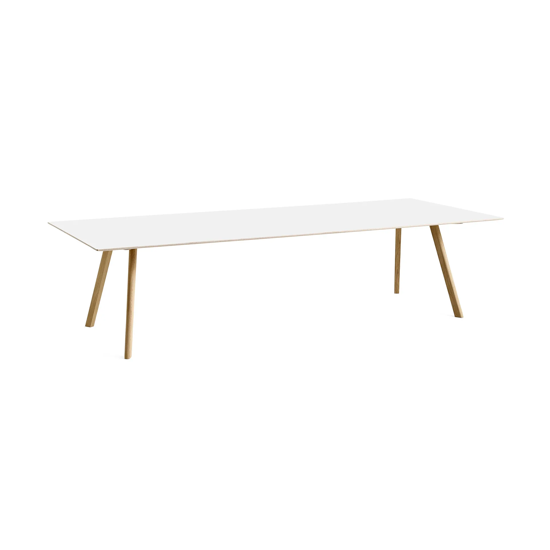 Mesa de comedor CPH30 2.0, 90x300 cm, White laminate-lacquered oak HAY