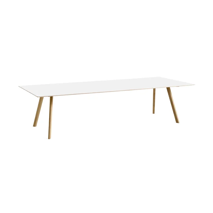 Mesa de comedor CPH30 2.0, 90x300 cm - White laminate-lacquered oak - HAY