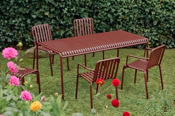 Mesa de comedor Palissade 170x90 cm - Iron red - HAY