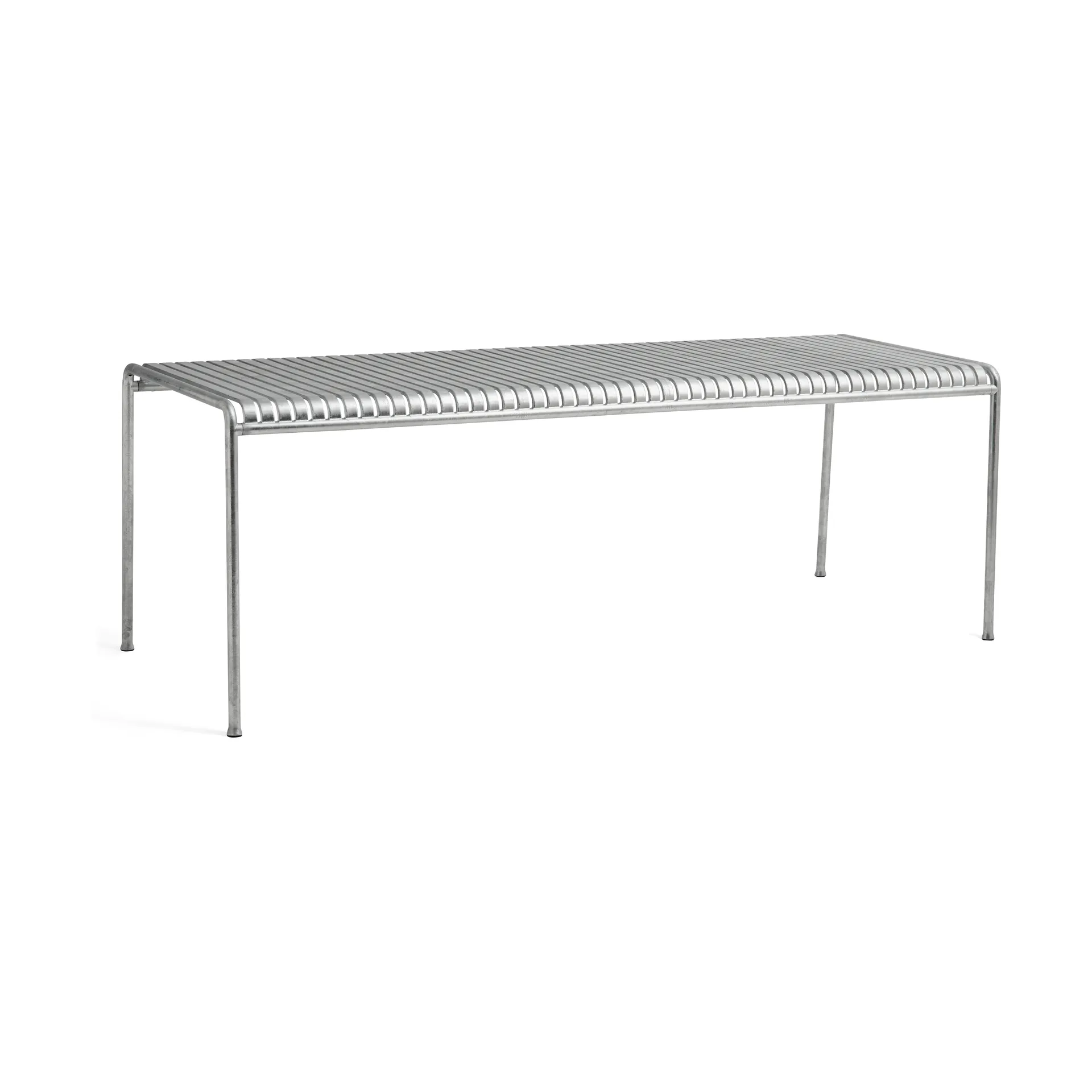 Mesa de comedor Palissade 220x90 cm, Acero galvanizado en caliente HAY