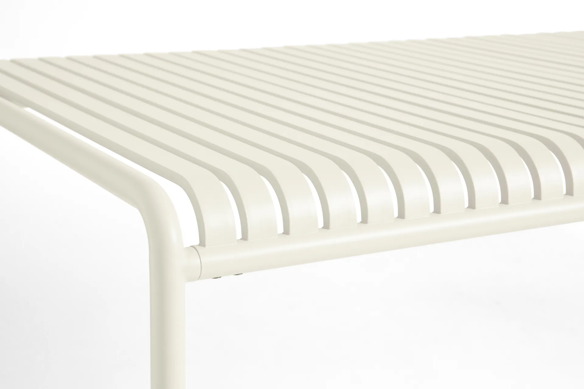 Mesa de comedor Palissade 220x90 cm, Blanco crema HAY