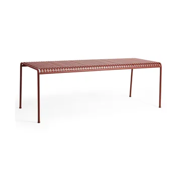 Mesa de comedor Palissade 220x90 cm - Iron red - HAY