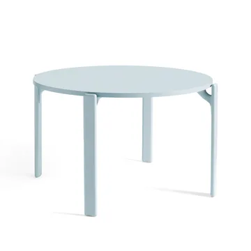 Mesa de comedor Rey Ø128 cm - Azul pizarra - HAY