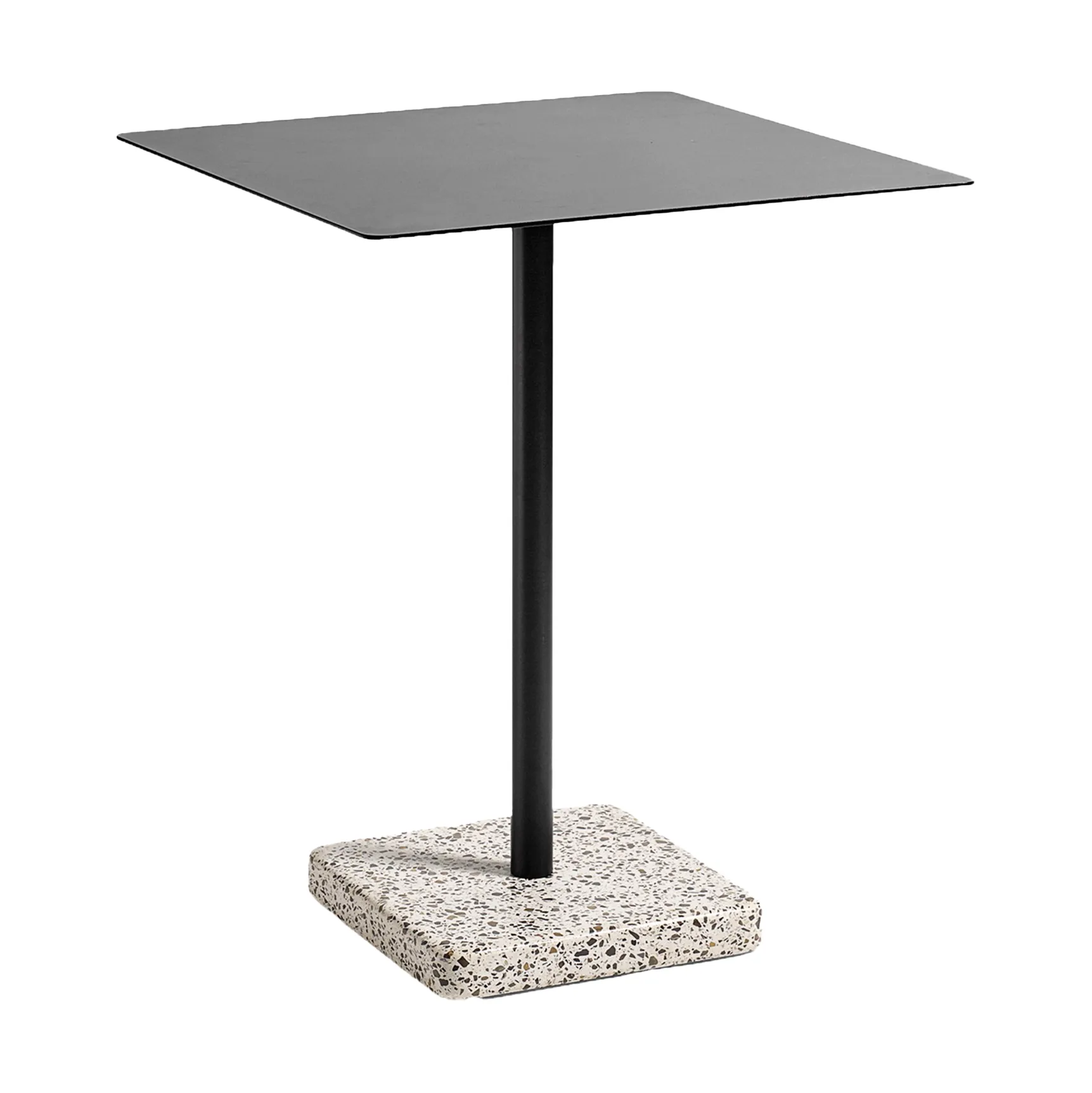 Mesa de comedor Terrazzo 60x60 cm, Grey terrazzo-anthracite HAY