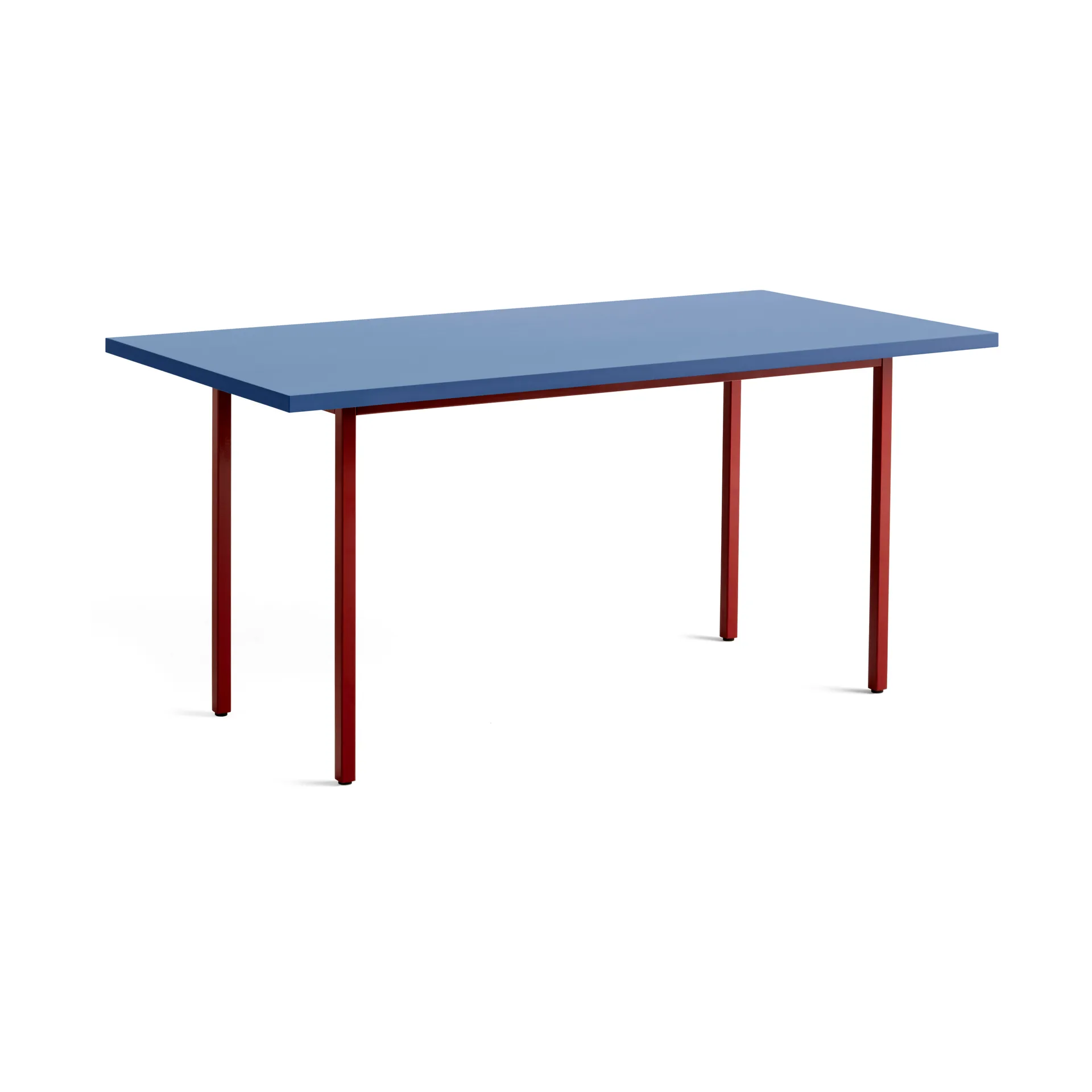 Mesa de comedor Two-Colour 82x160 cm, Maroon red-blue HAY