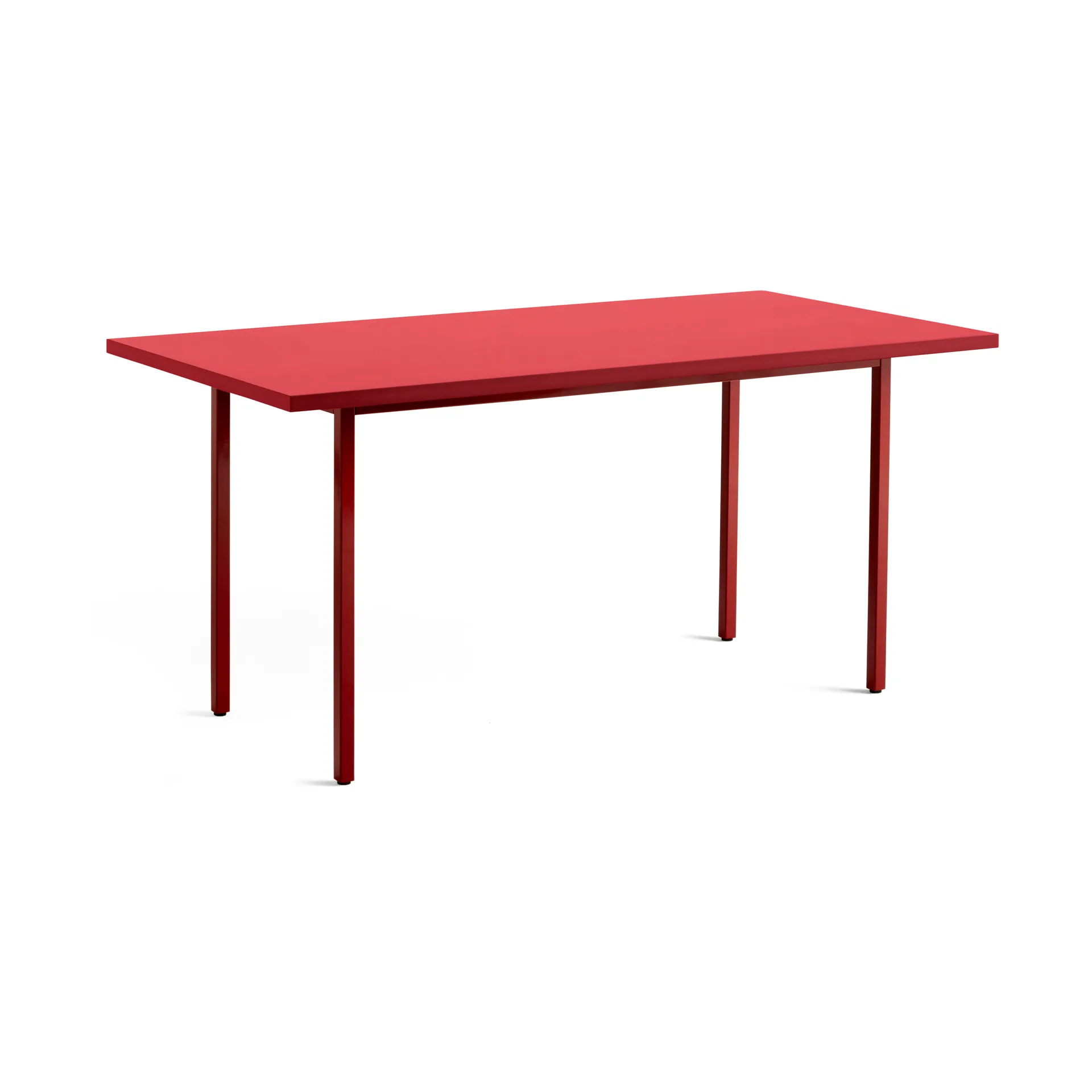 Mesa de comedor Two-Colour 82x160 cm, Maroon red-red HAY