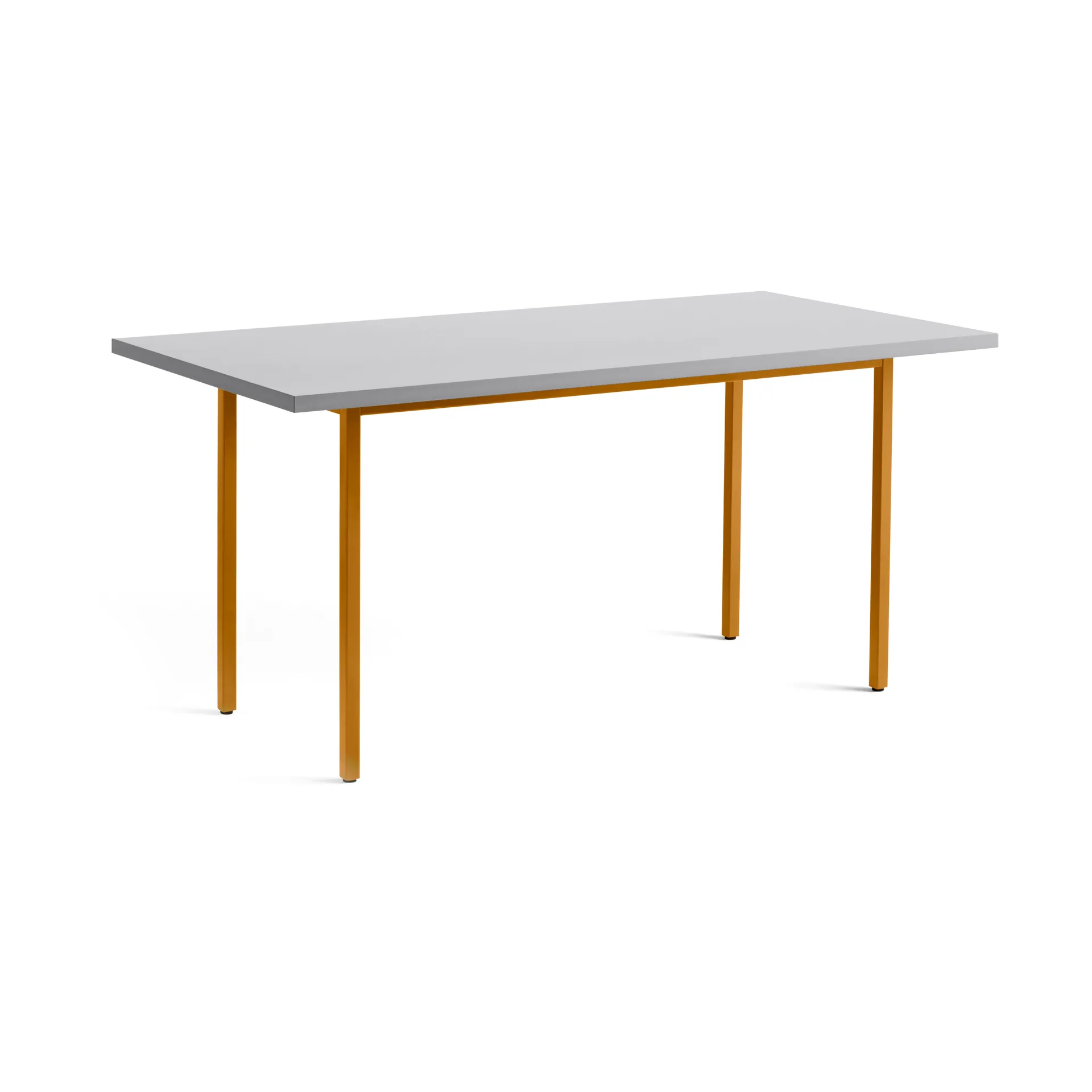 Mesa de comedor Two-Colour 82x160 cm, Ochre-light grey HAY