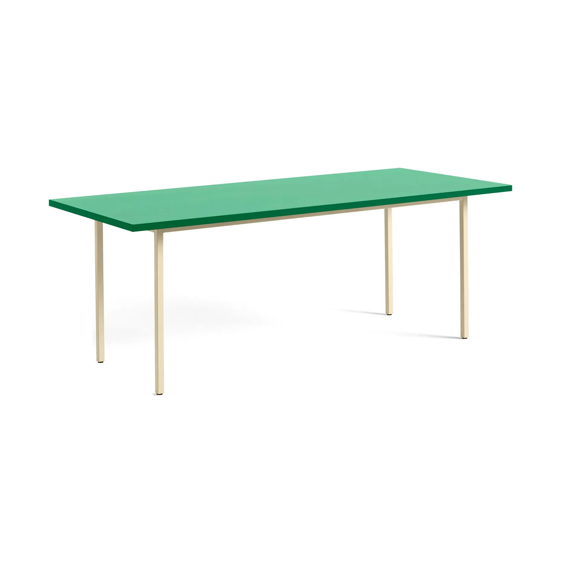 Mesa de comedor Two-Colour 90x200 cm, Ivory-green mint HAY