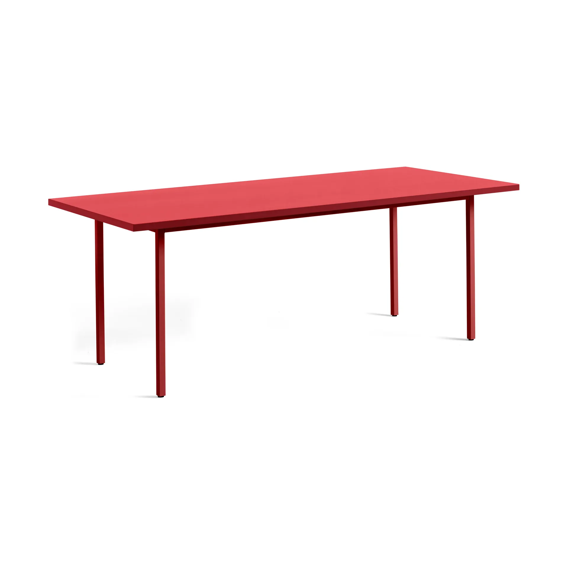 Mesa de comedor Two-Colour 90x200 cm, Maroon red-red HAY