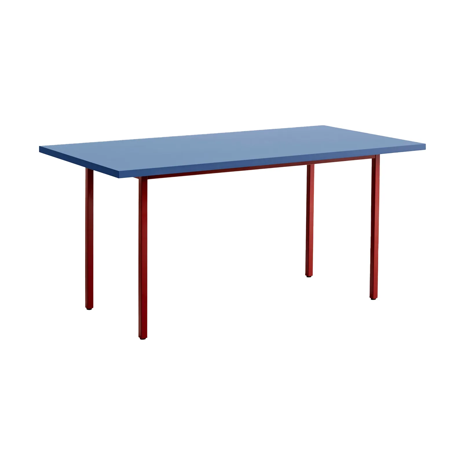 Mesa de comedor Two-Colour 90x240 cm, Maroon red-blue HAY