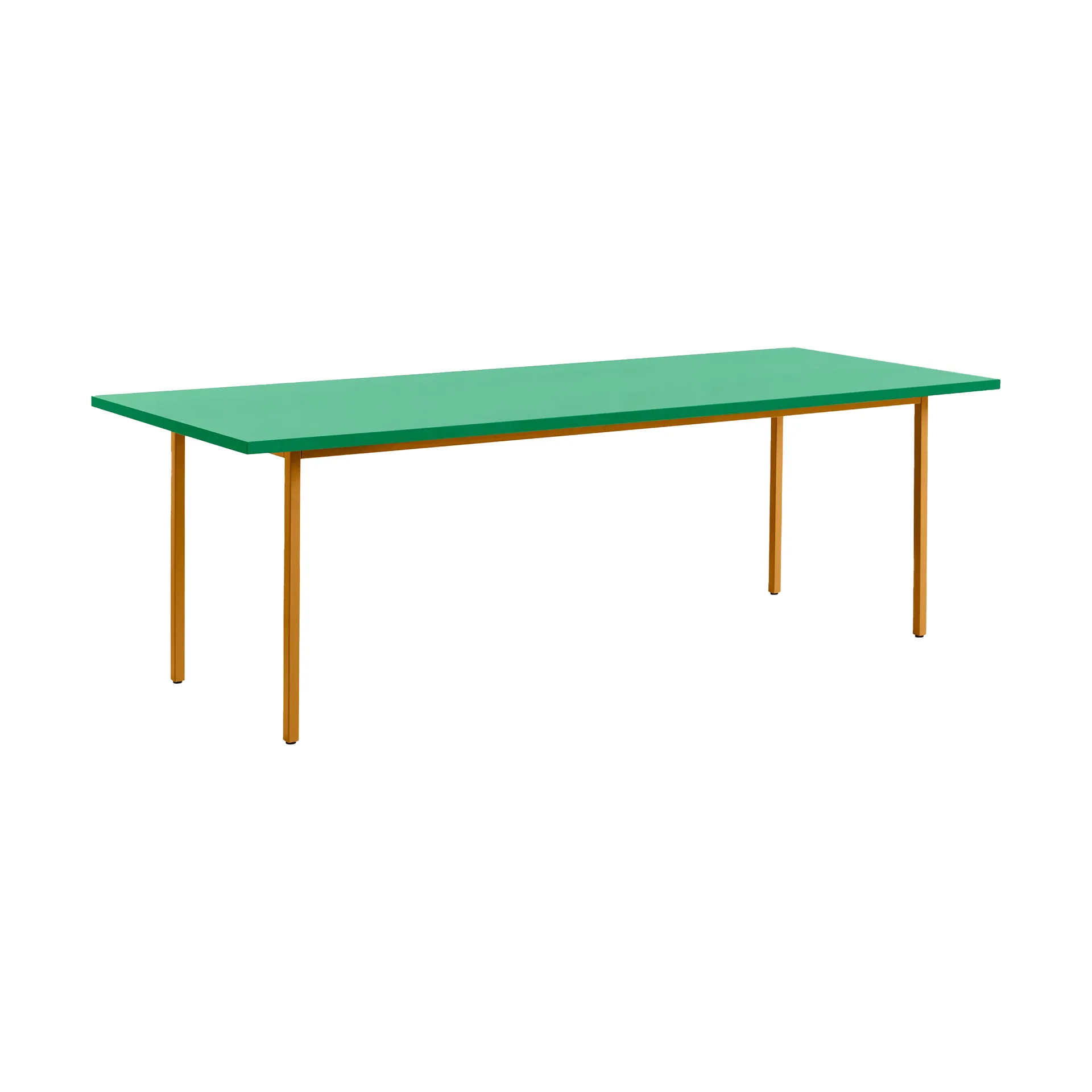 Mesa de comedor Two-Colour 90x240 cm, Ochre-green mint HAY