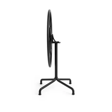 Mesa Deville - Antracita, Ø80x74 cm - HAY