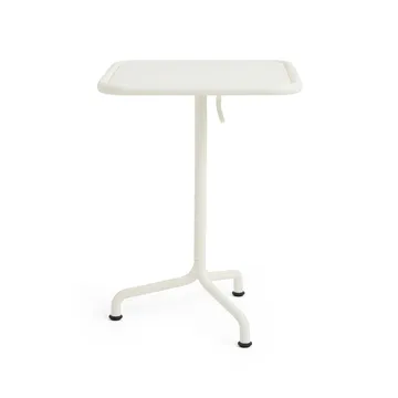 Mesa Deville - Blanco crema, 55x55x74 cm - HAY