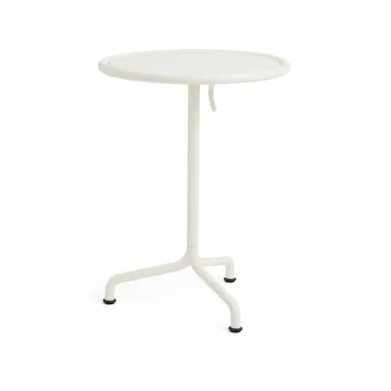 Mesa Deville - Blanco crema, Ø55x74 cm - HAY