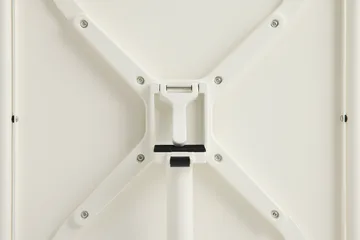 Mesa Deville - Blanco crema, Ø80x74 cm - HAY