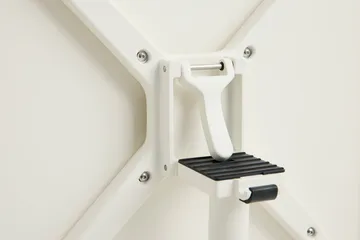 Mesa Deville - Blanco crema, Ø80x74 cm - HAY