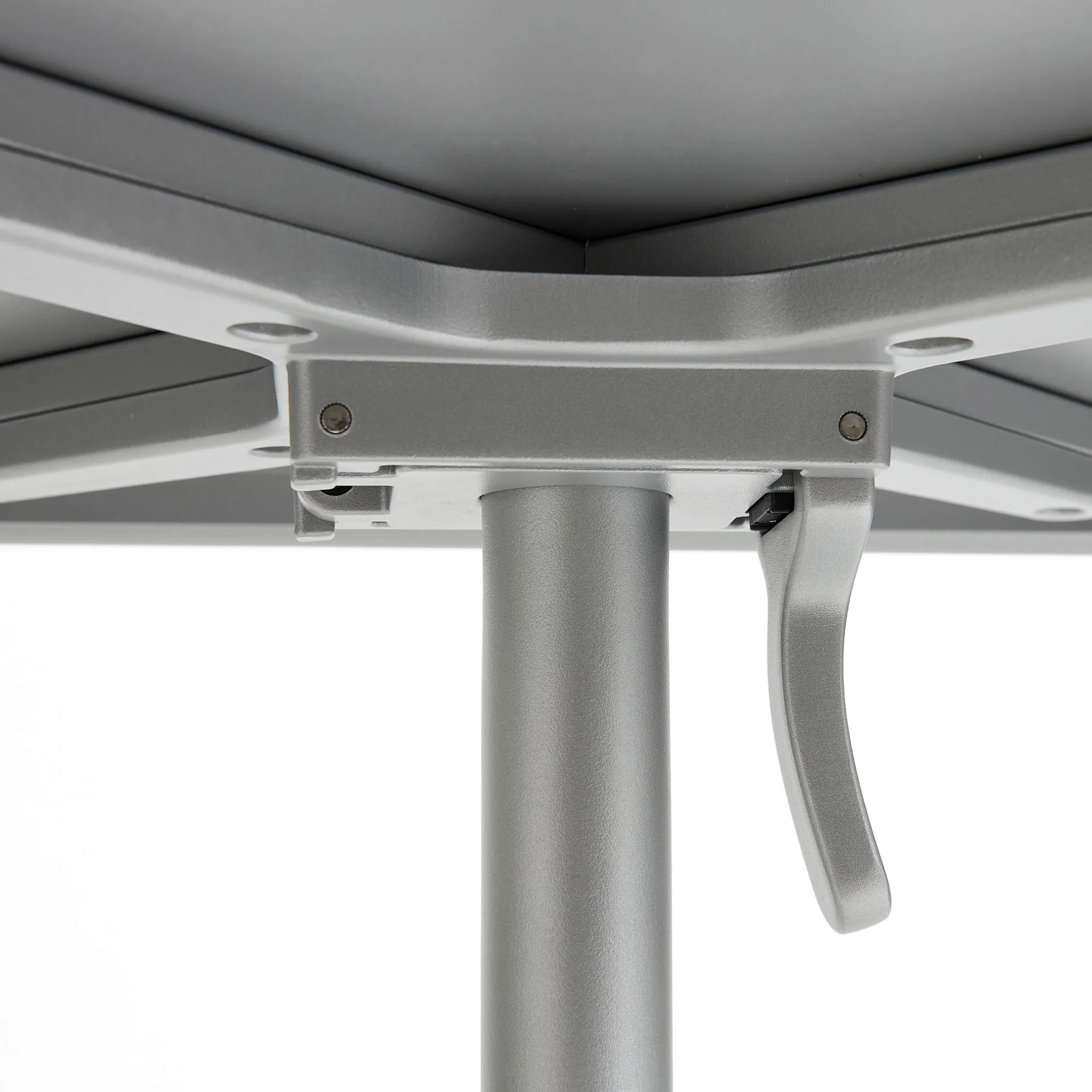 Mesa Deville, Gris plata, 60x70x74 cm HAY